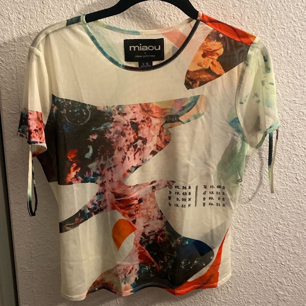 Miaou x Urban Outfitters Mesh Tee